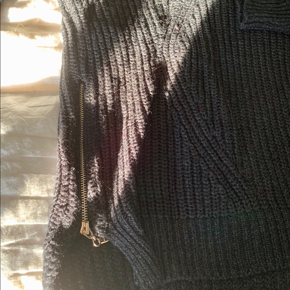 Dark Grey Cowl neck sweater (sz 2X) - Picture 7 of 8